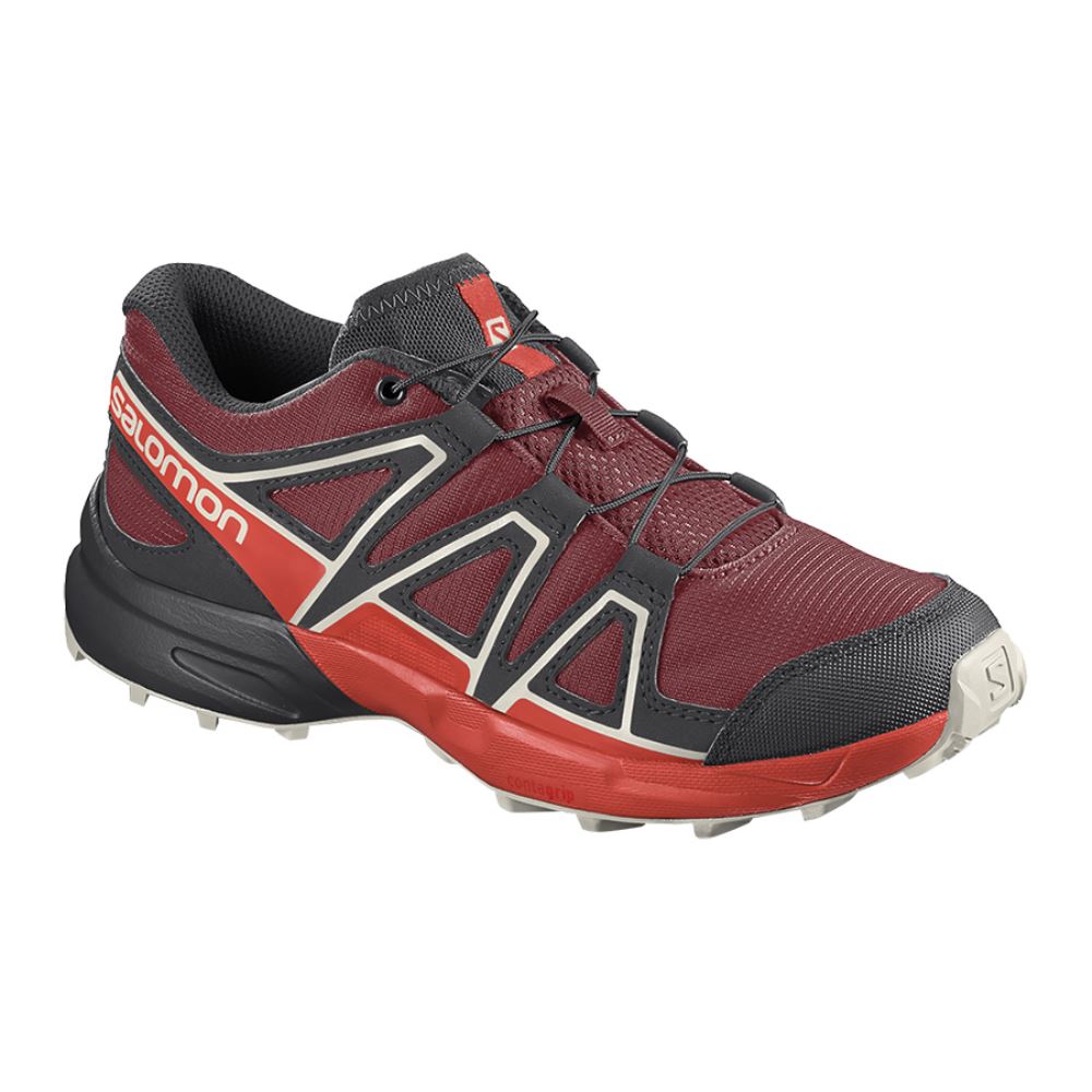 Salomon Speedcross J - Red Dahlia/Cherry Tomato/Vanilla Ice