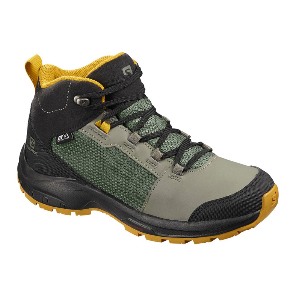 Salomon Outward Cswp J - Castor Gray/Black/Arrowwood