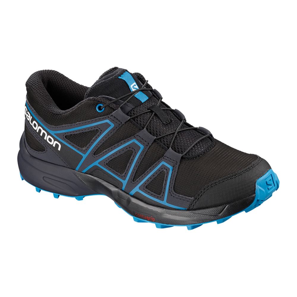 Salomon Speedcross J - Black/Graphite/Hawaiian Surf