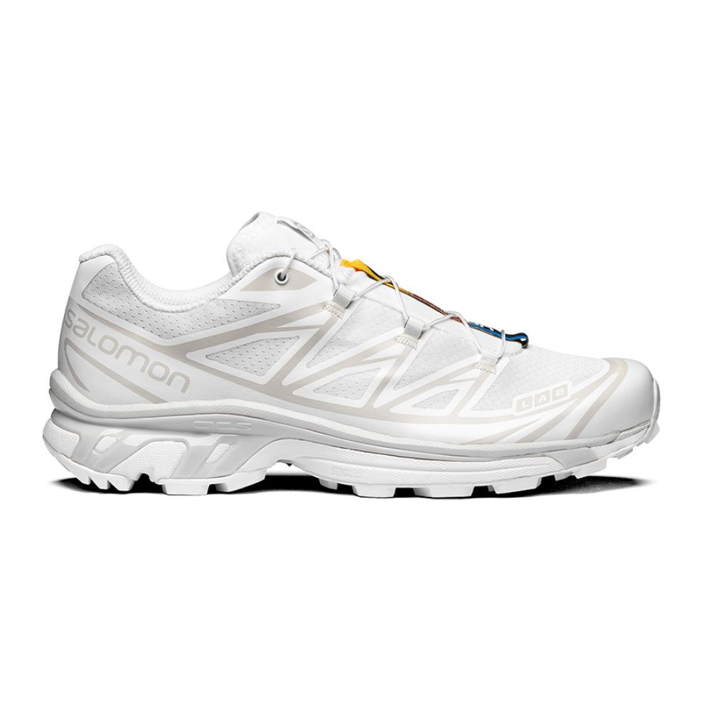Salomon Xt-6 - White/White/Lunar Rock