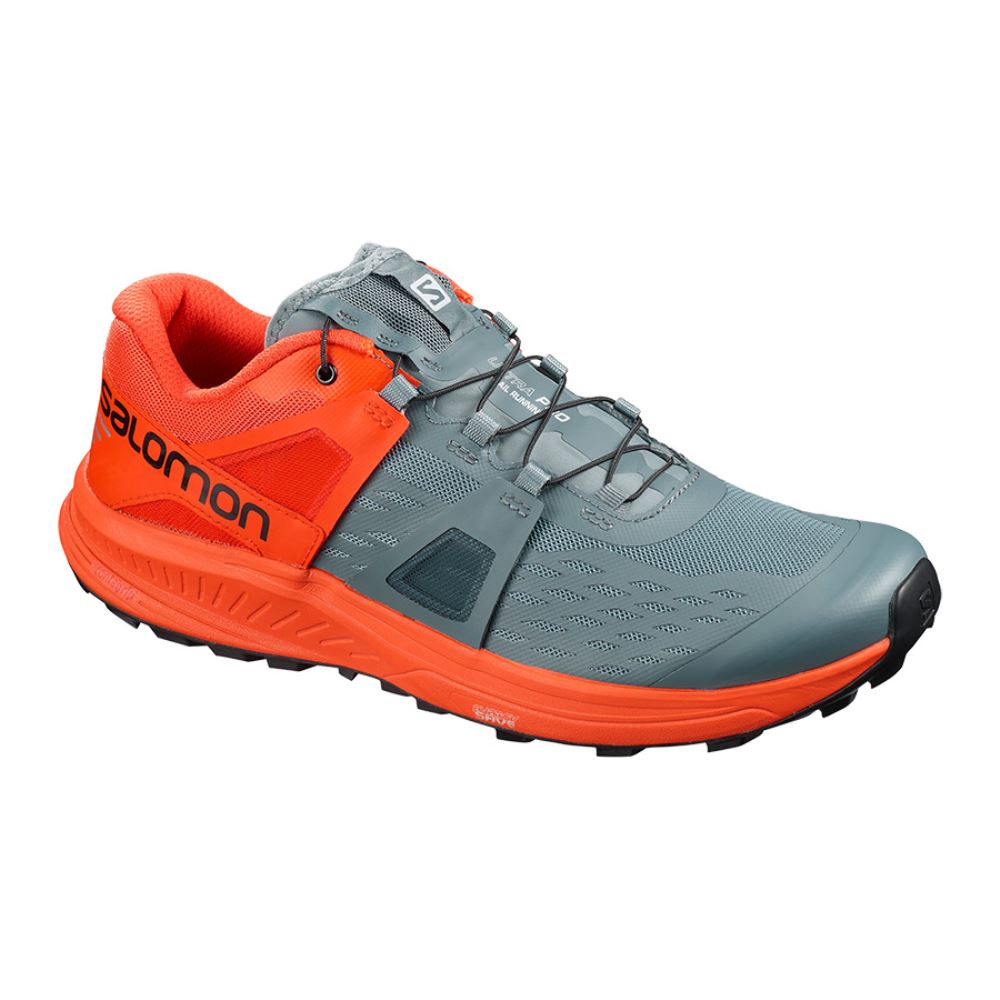 Salomon Ultra /Pro - Stormy Weather/Cherry Tomato/Black