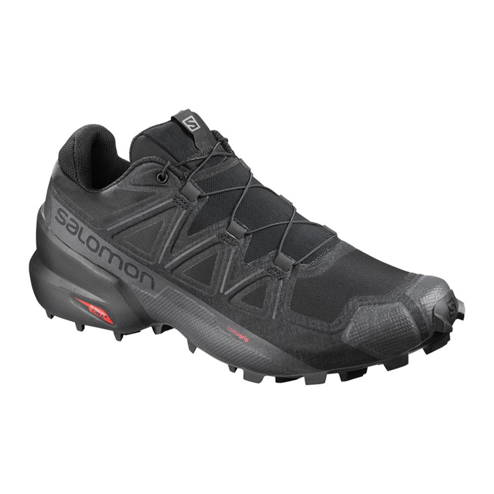 Salomon Speedcross 5 Wide - Black/Black/Phantom