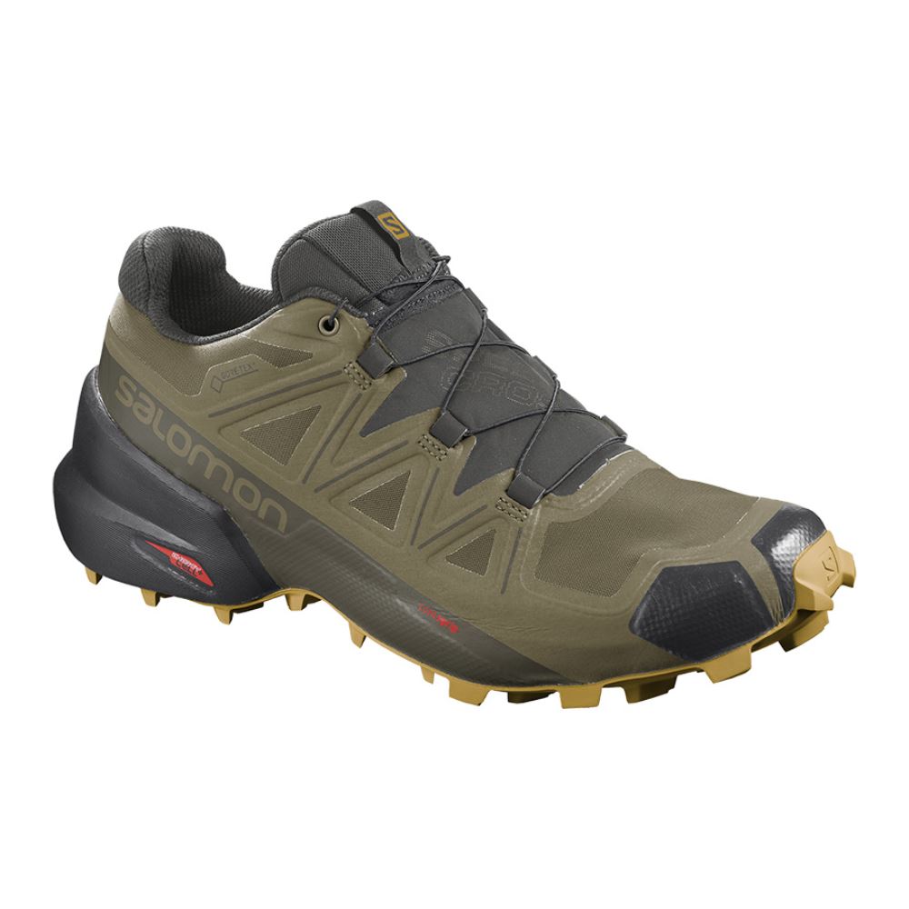 Salomon Speedcross 5 Gore Tex - Martini Olive/Peat/Arrowwood