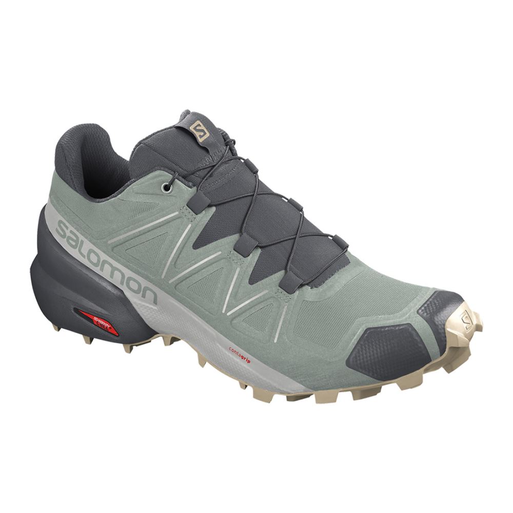 Salomon Speedcross 5 - Green Milieu/Ebony/Pale Khaki
