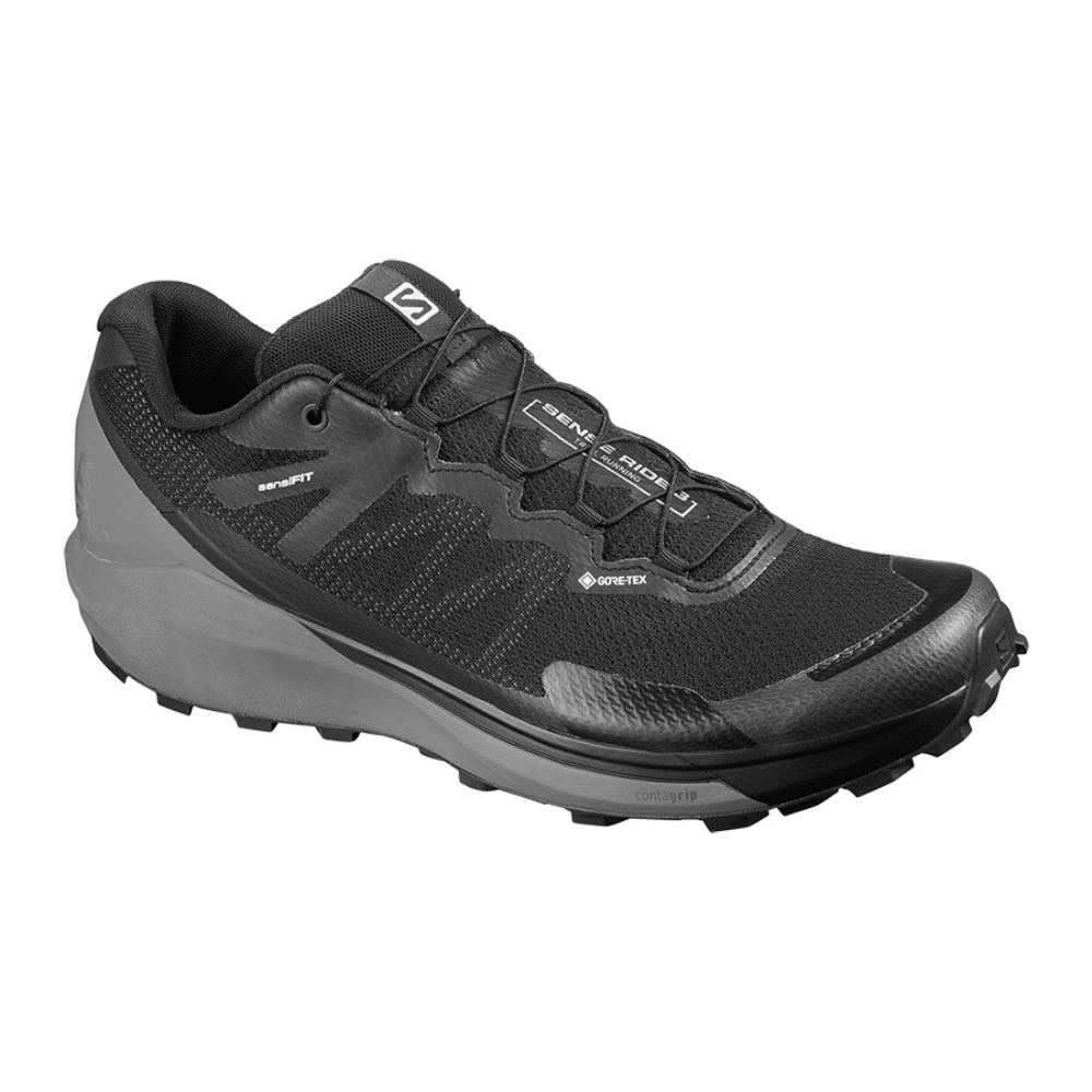 Salomon Sense Ride 3 Gtx Invis. Fit - Black/Quiet Shade/Magnet