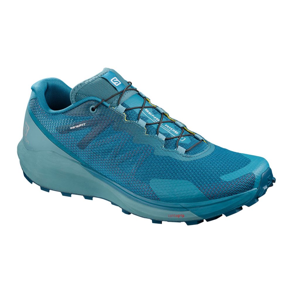 Salomon Sense Ride 4 - Lyons Blue/Smoke Blue/Lemon Zest