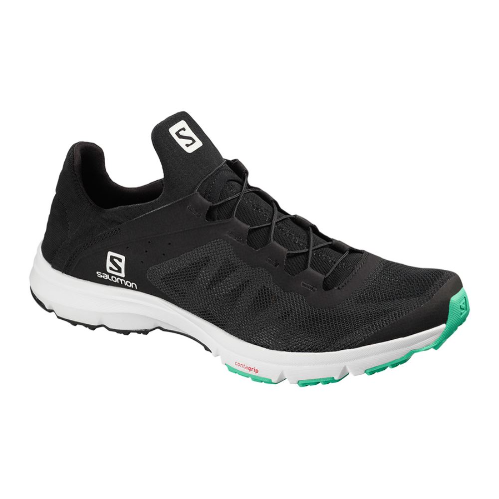 Salomon Amphib Bold W - Black White/Green
