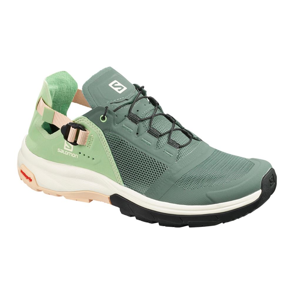 Salomon Tech Amphib 4 W - Green/Olive/White