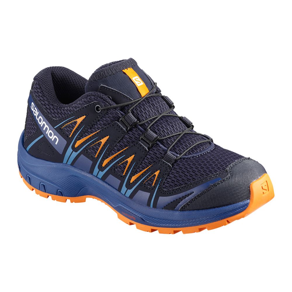 Salomon Xa Pro 3d J - Blue/Indigo/Orange