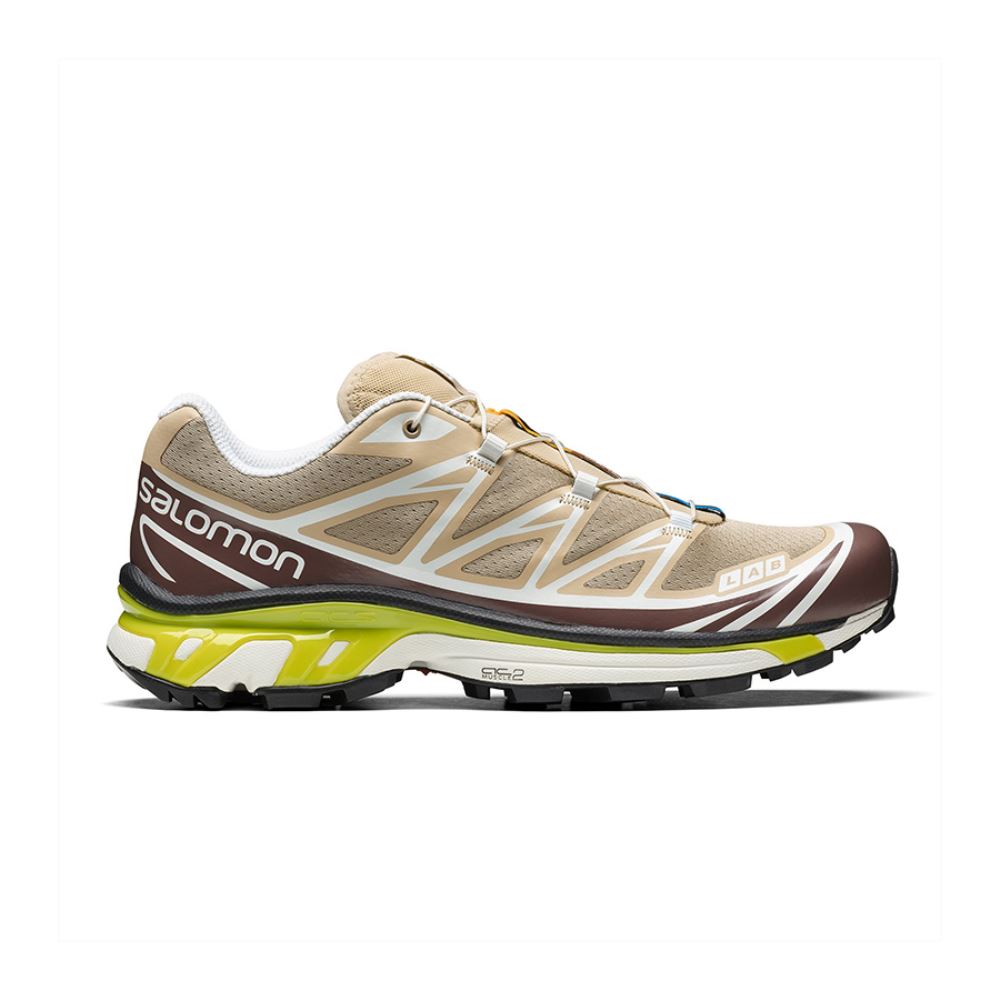 Salomon Xt-6 - Safari/Peppercorn/Acid Lime