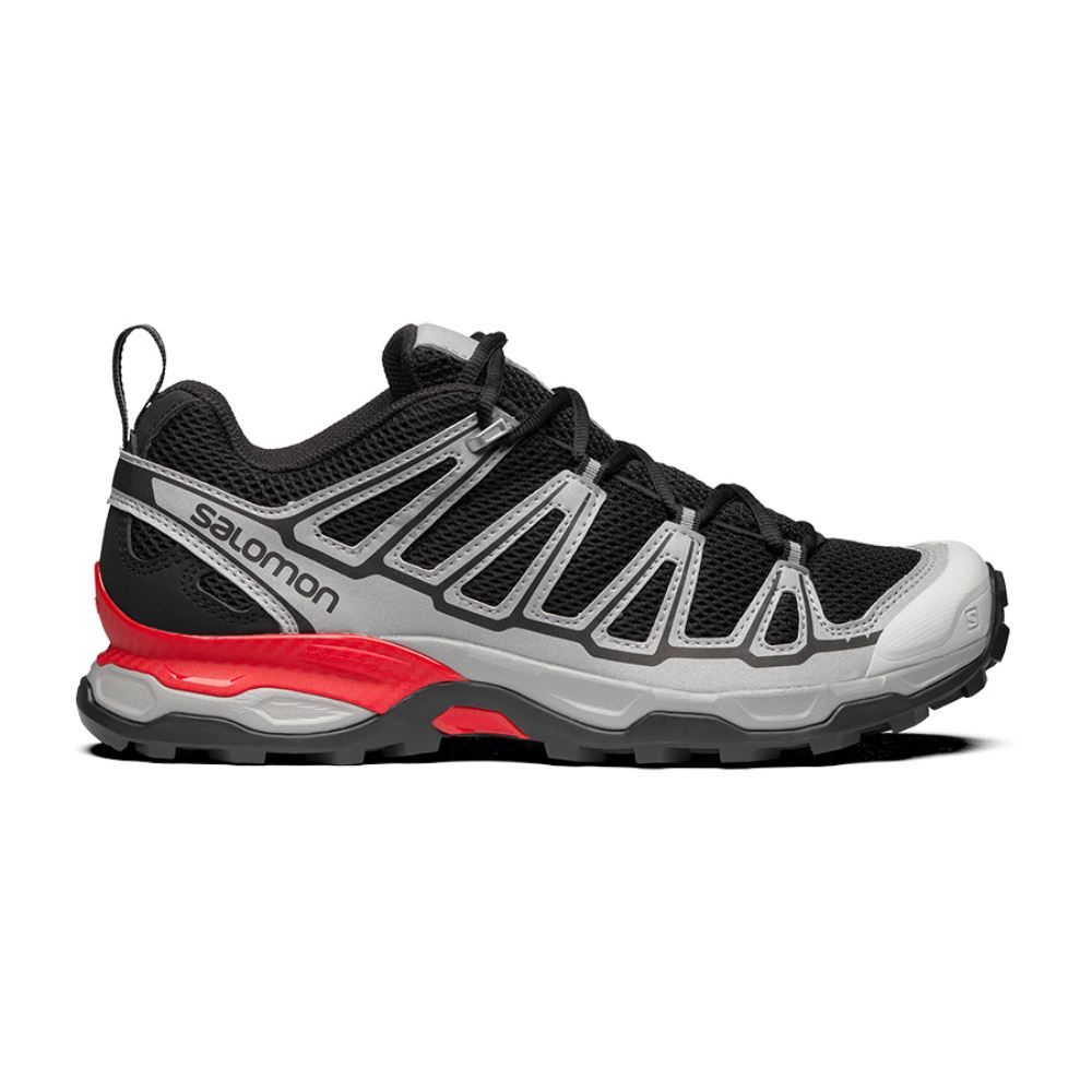 Salomon X-ultra - Black/Silver Metallic X/Goji Berry