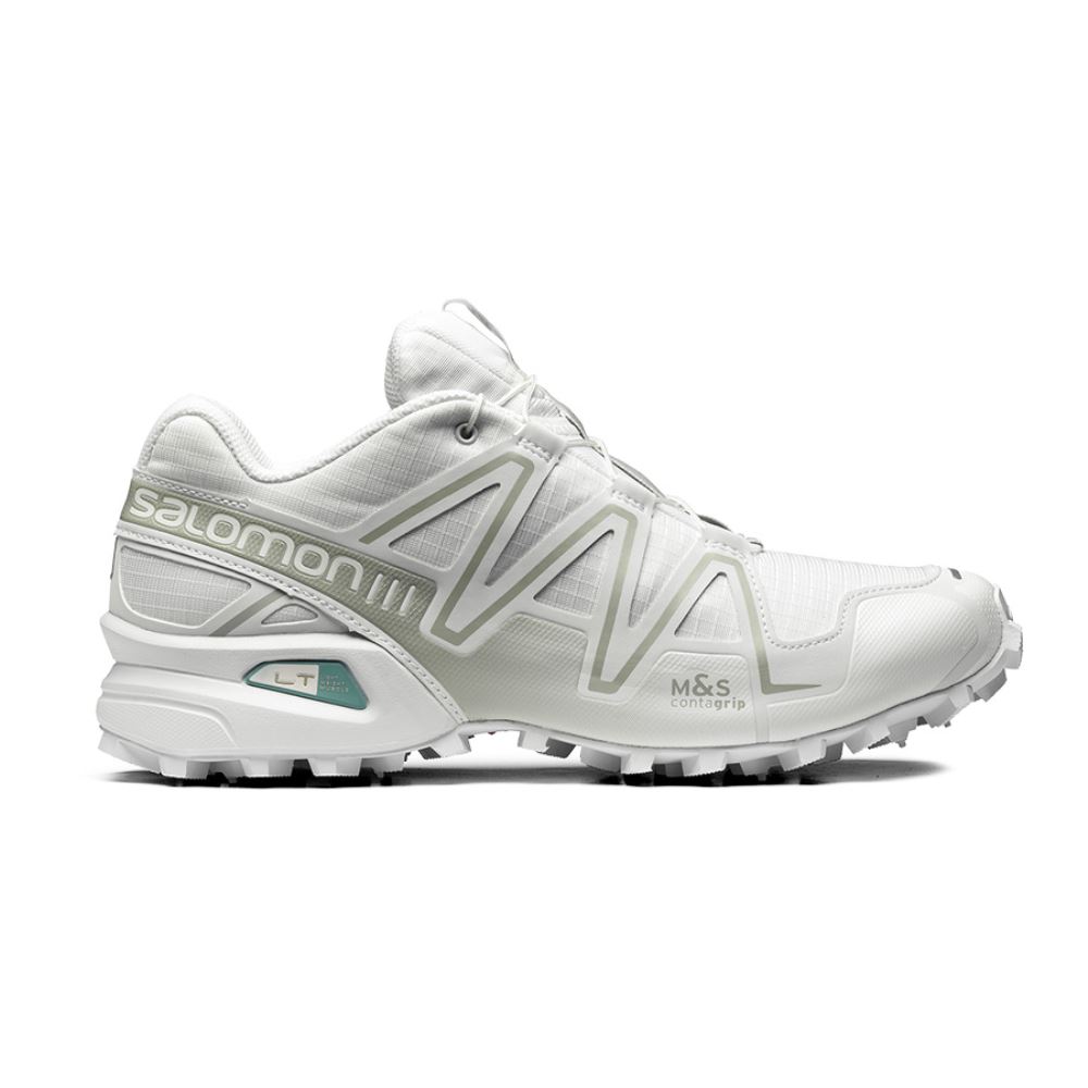 Salomon Speedcross 3 - White/White/Mineral Gray