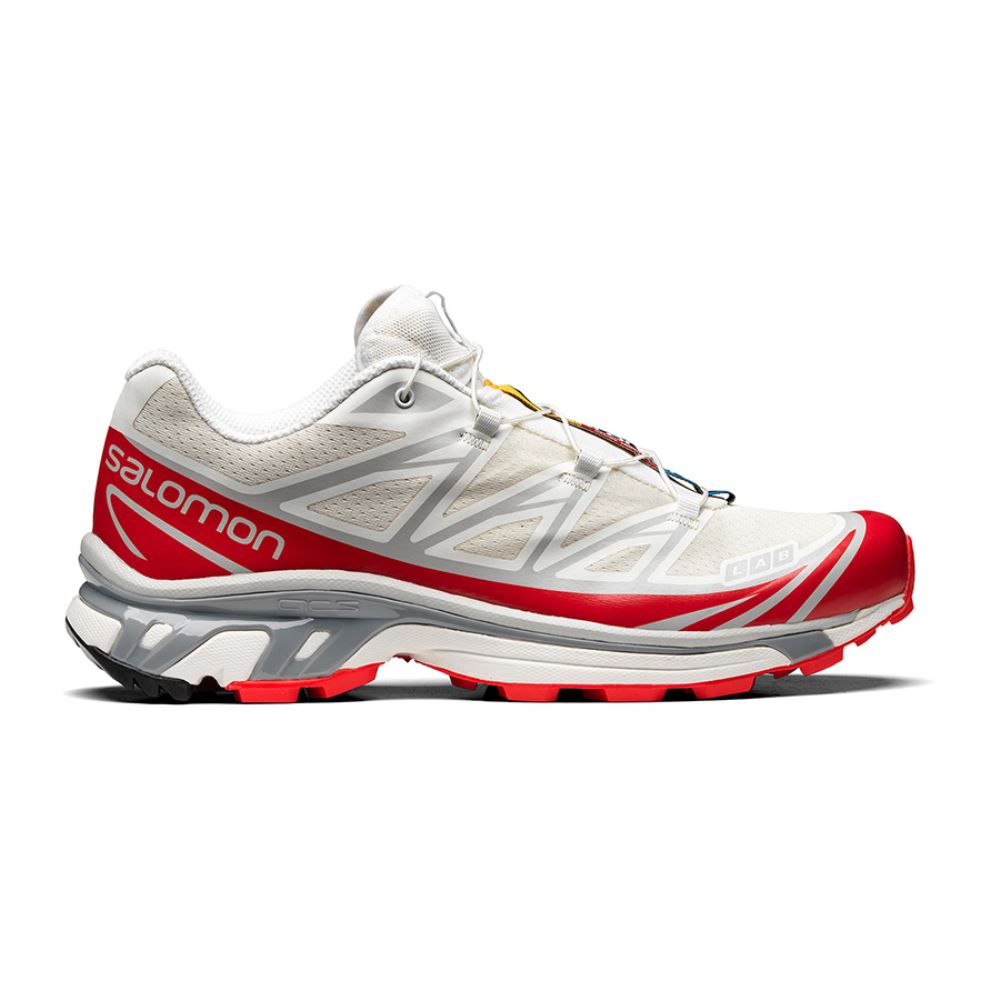 Salomon Xt-6 - Vanilla Ice/White/Racing Red