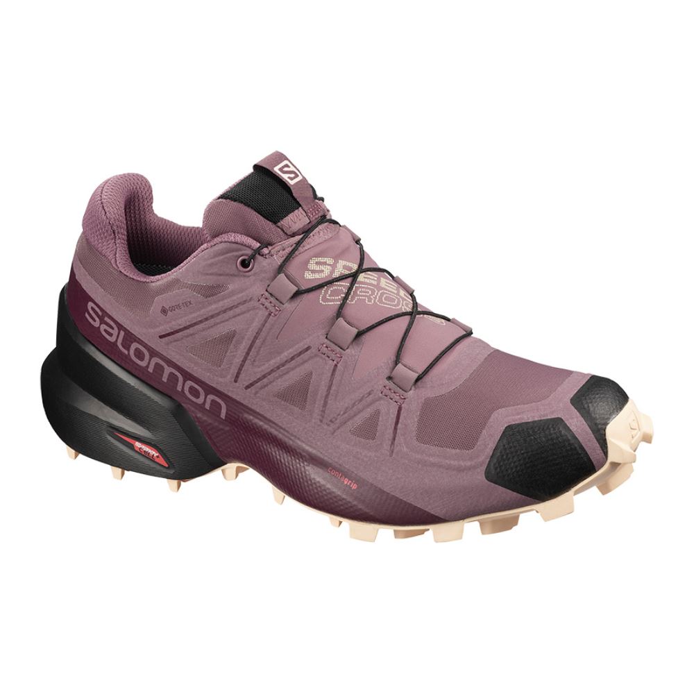 Salomon Speedcross 5 Gore Tex - Flint/Black/Bellini